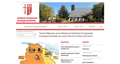 Desktop Screenshot of kath-kreuzlingen.ch