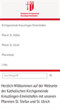 Mobile Screenshot of kath-kreuzlingen.ch